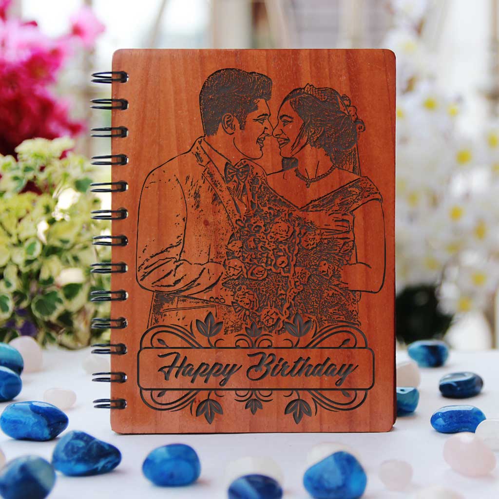 Personalised Diary With Photo & Birthday Wishes | Gift For Husband ...