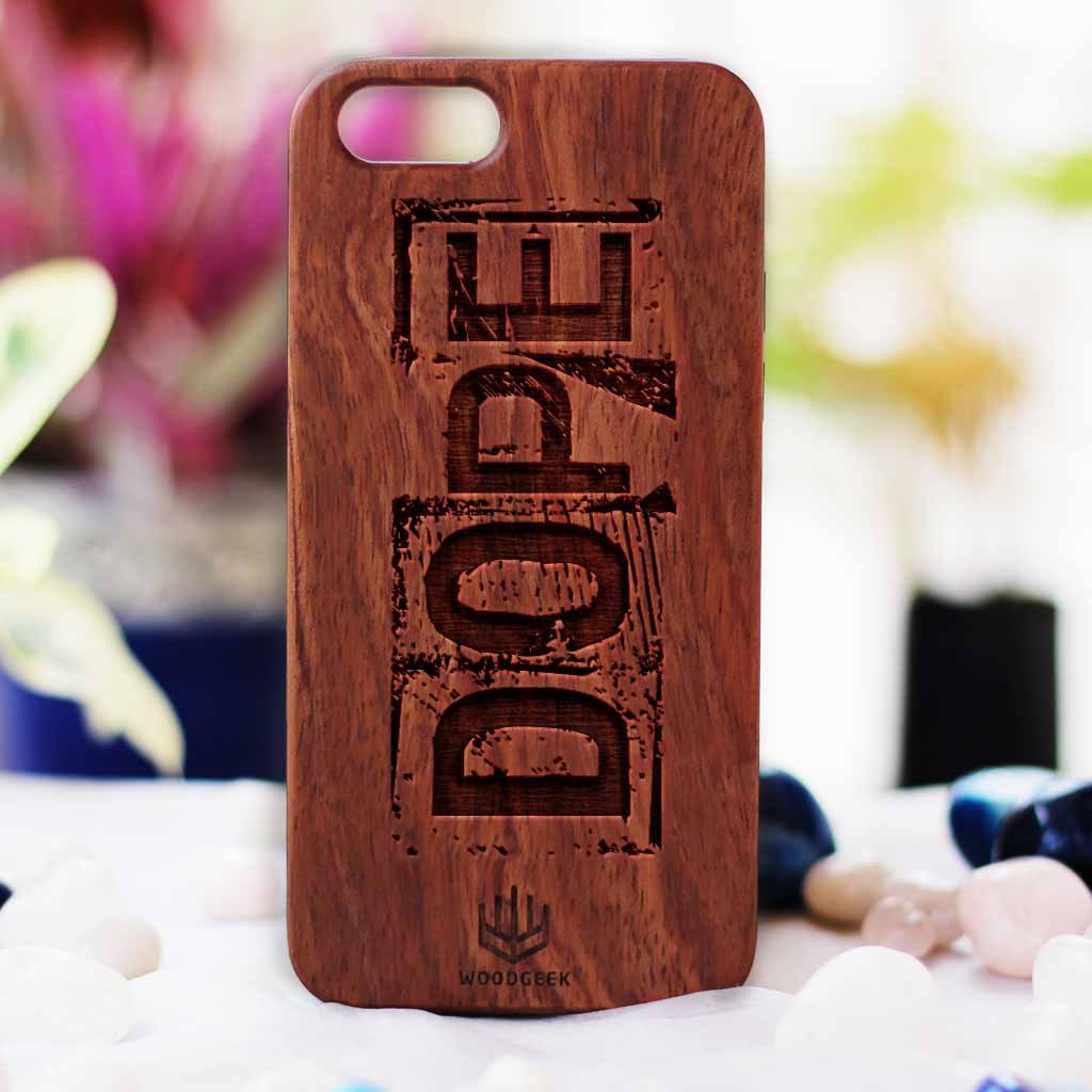 Engraved Wood Covers for Phone Holders $7+