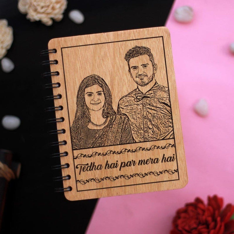 Tedha Hai Par Mera Hai | Photo Gifts | Funny Gifts For Couple ...