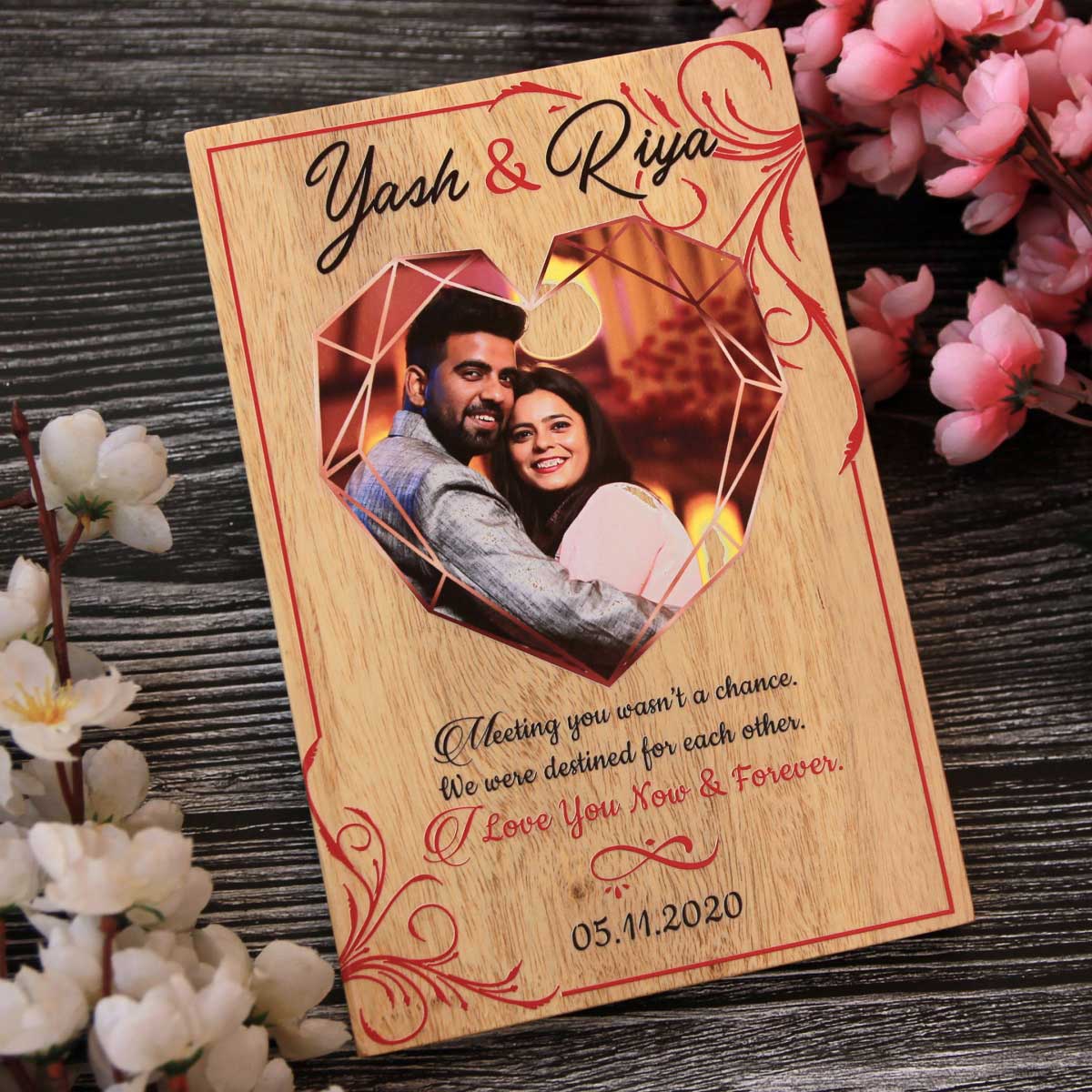 Love You Now & Forever - Personalized Photo Frame For Husband ...