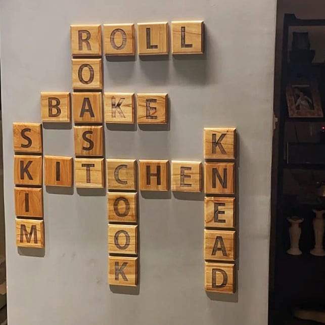 bar in the kitchen crossword