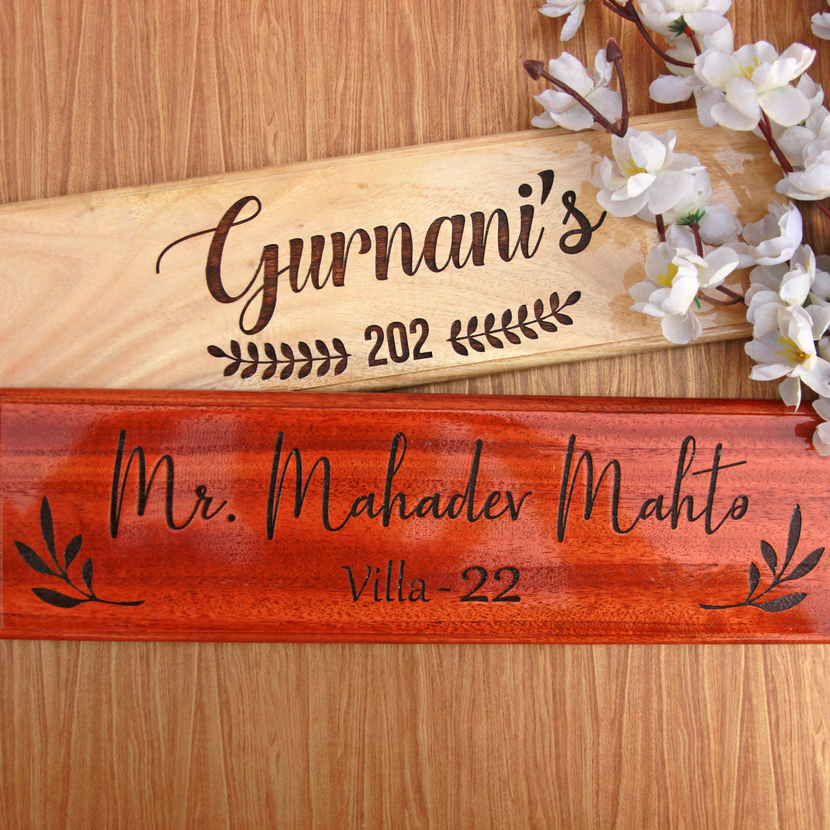 Family Name Signs | Custom House Nameplates | Door Nameplates for ...