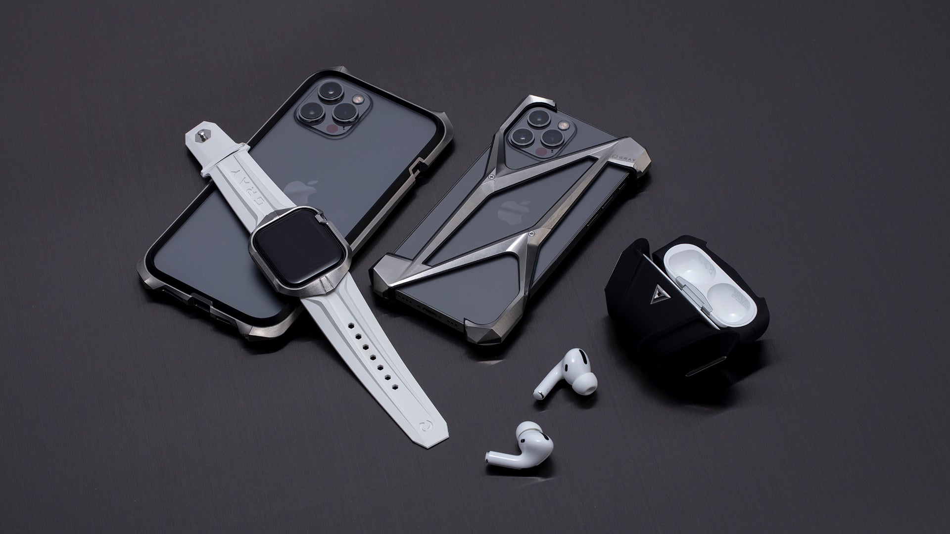 gray collection titanium accessories