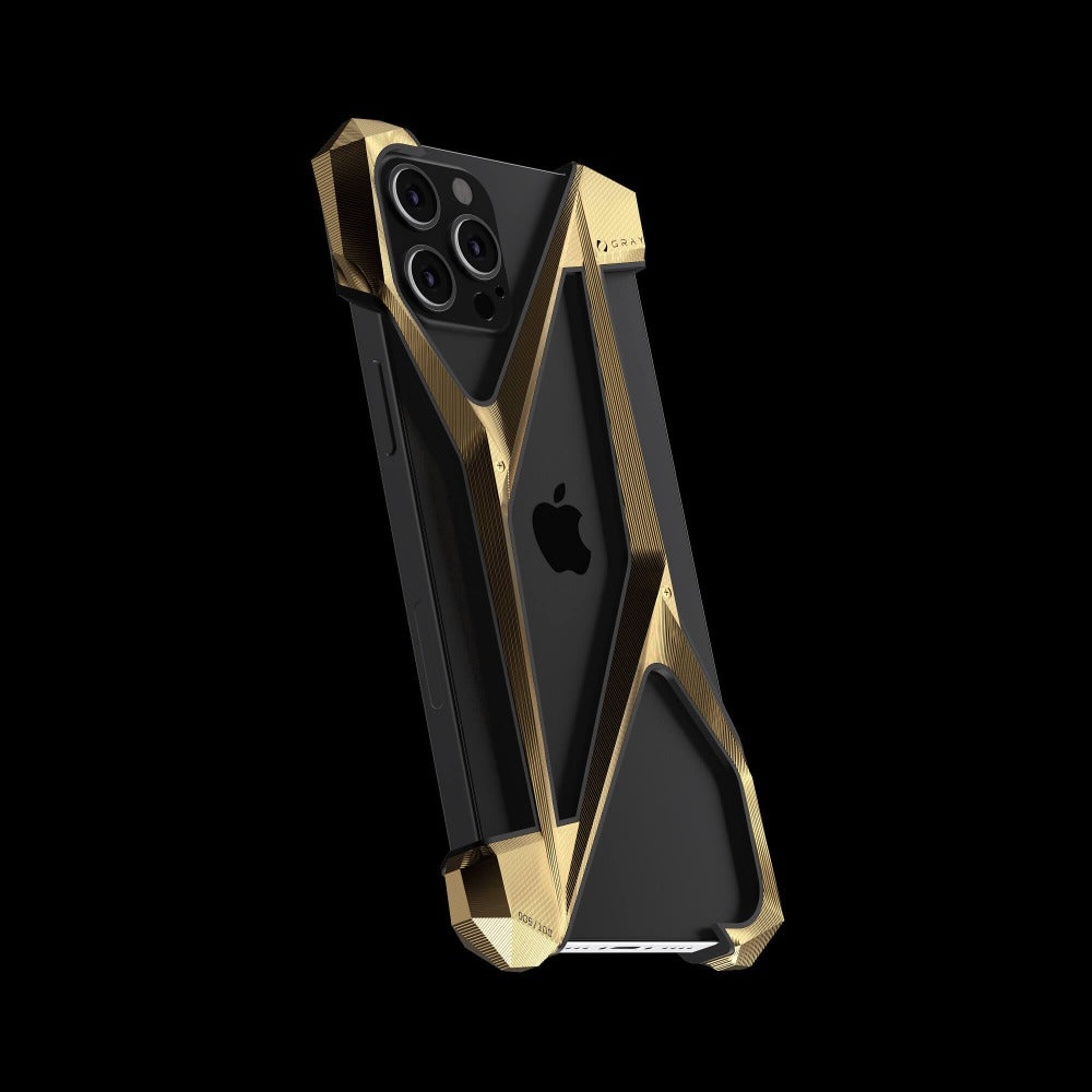 Alter Ego L Titanium Gold Iphone 12 Pro Max Cases Gray