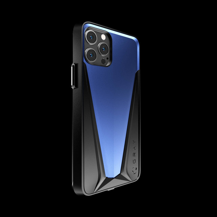 Download MORPHEUS Galactic Blue | Designer Aluminium Metal iPhone ...