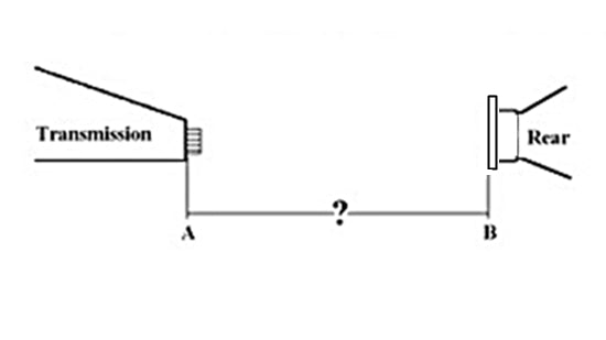 measure driveshaft flat yoke