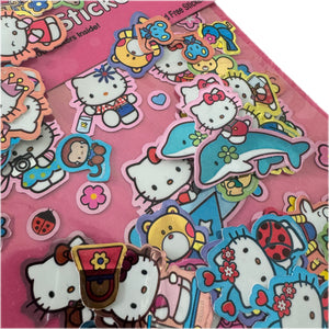 Hello Kitty Stickers Faces & Butterflies Party Favors Guest Gift 8 She –