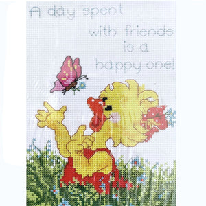 Tinkerbell Counted Cross Stitch Kit with Hoop 3 Round