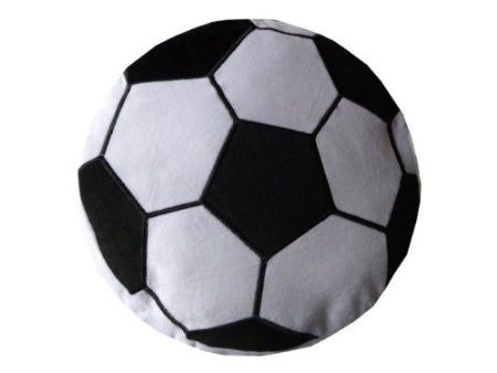 large plush soccer ball dog toy