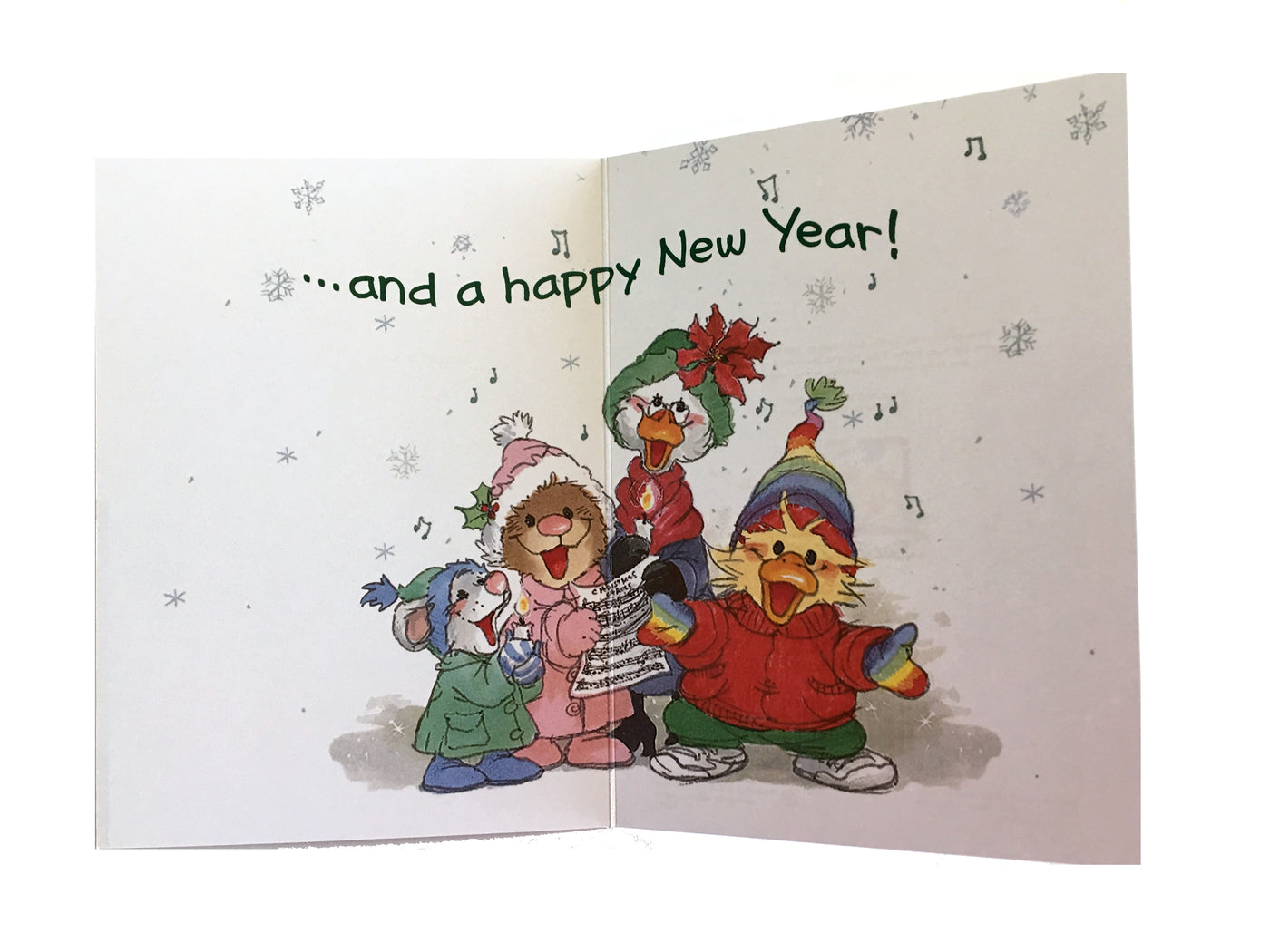 season greeting card inside