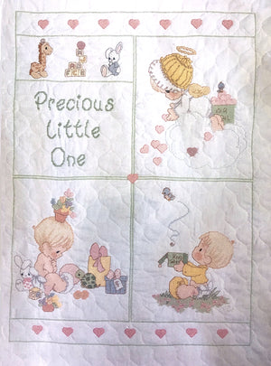 PINK PRINCESS Baby Quilt Kit/ Fairytale Princess Stamped Cross Stitch Baby  Quilt Kit/ Crib Cover Baby Quilt Cross Stitch Kit -  Sweden