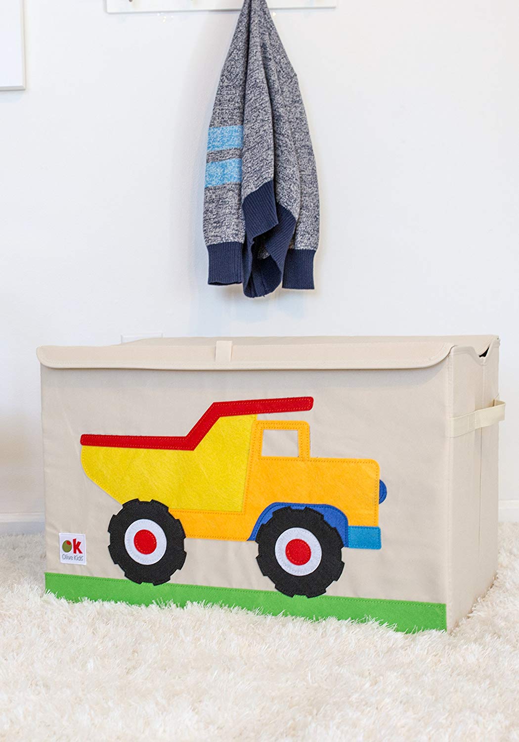 dump truck toy chest