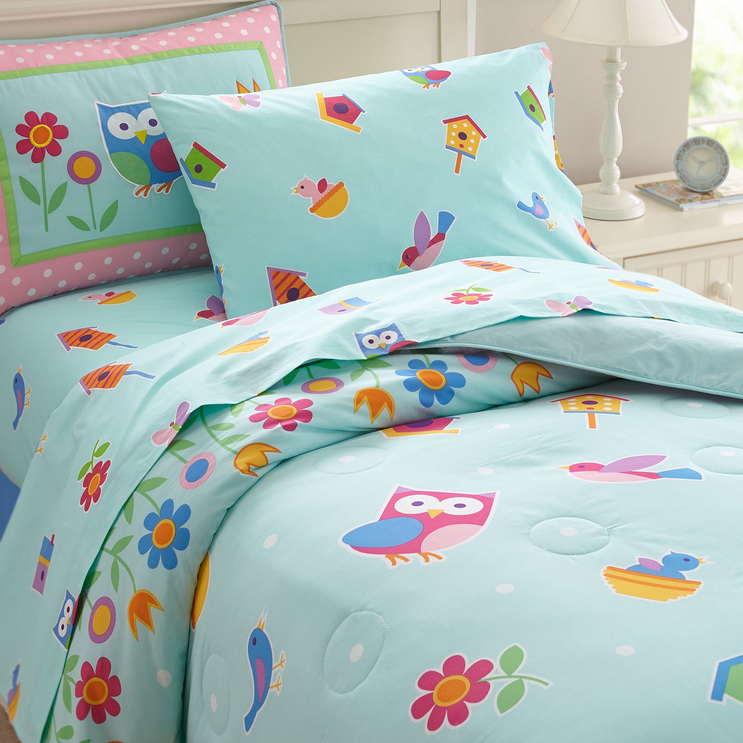 owl bedding for girl