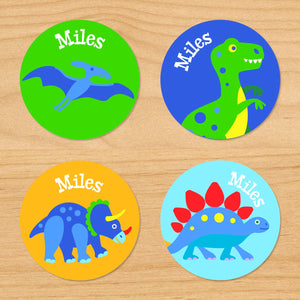 Ocean Fish & Turtle Personalized Round Waterproof Labels 24 CT –