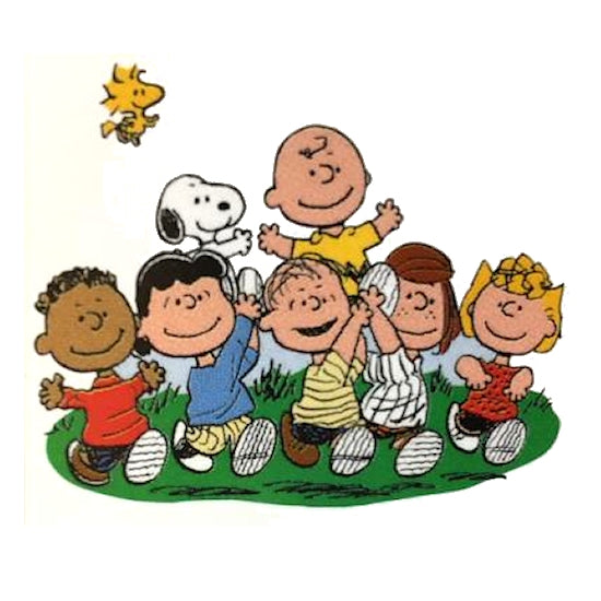 Vintage Peanuts Gang Giant Wall Mural 32 X 22 Pre Pasted Kidsroomtreasures Com