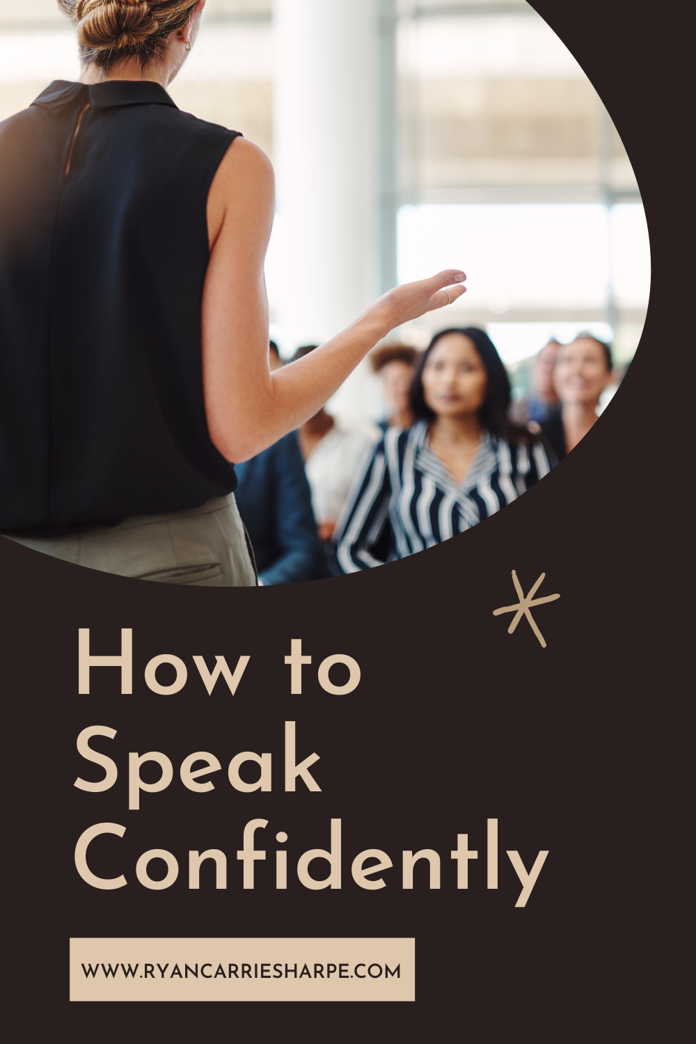 How to Speak Confidently | by Carrie Sharpe | He says, She says