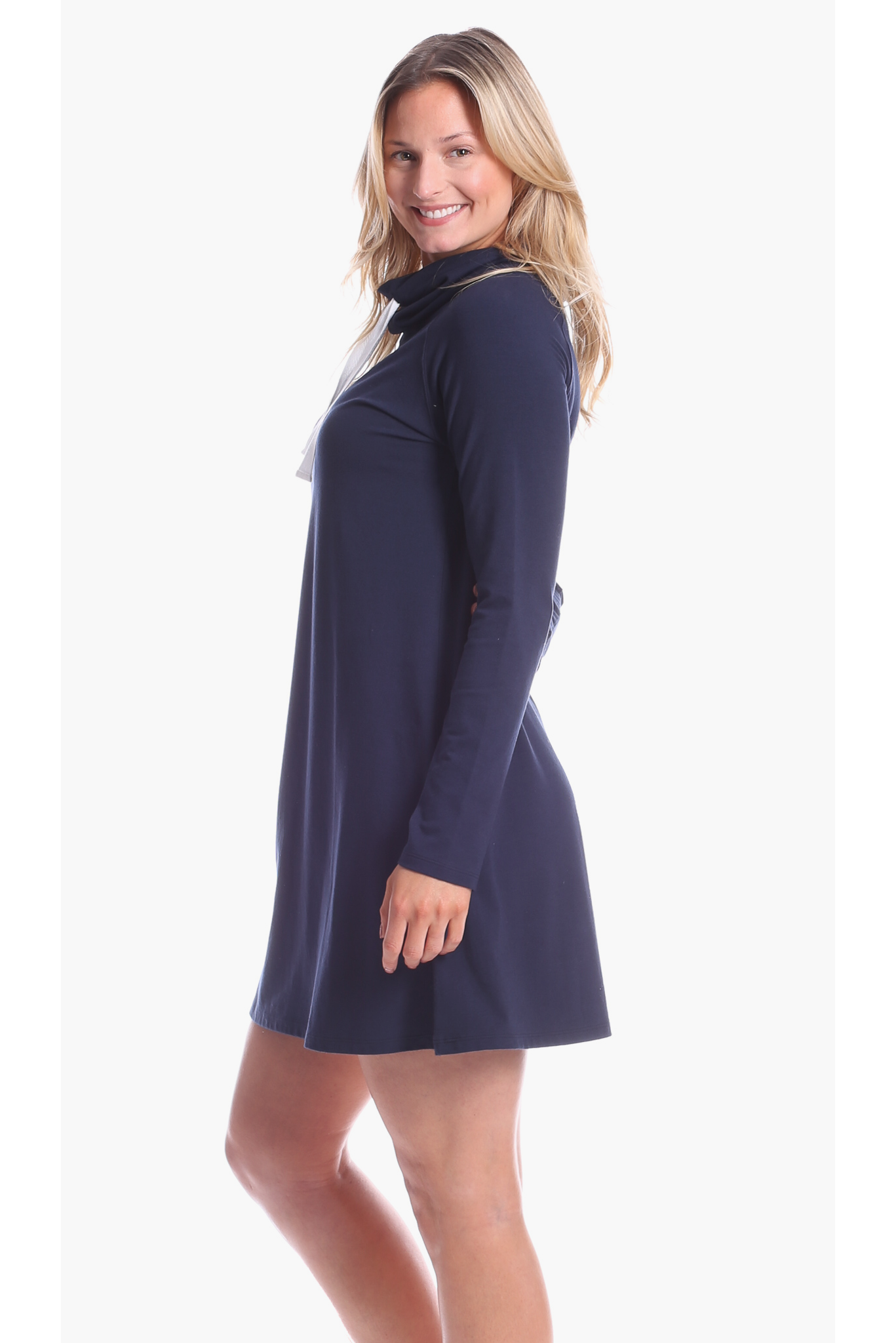 Emmerson Dress in Navy