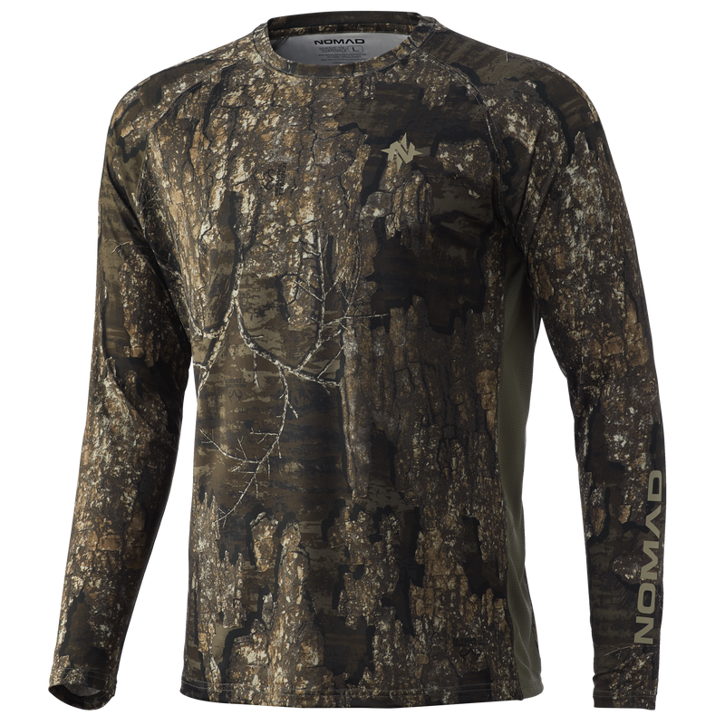 Nomad Camo Long Sleeve Pursuit - Mossy Oak Shadow Leaf - NOMAD Outdoor