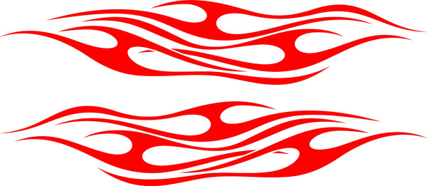 Auto Truck Car Decals Flames