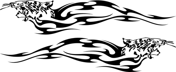 Animal Flame Decals