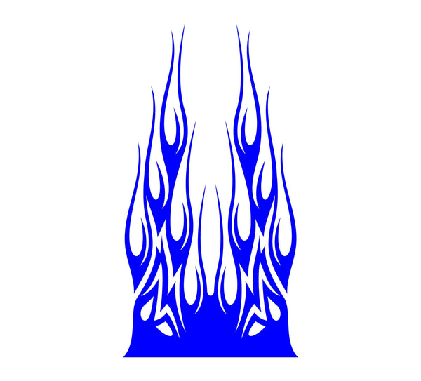 Auto Truck Car Hood Flames Graphics Decals HH45