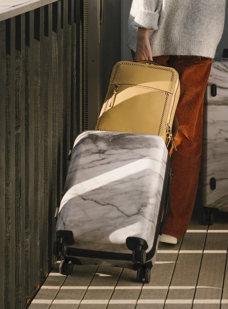 calpak marble luggage sale