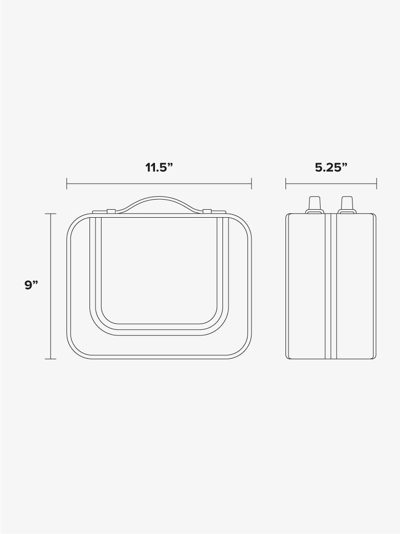 Clear Cosmetics Case