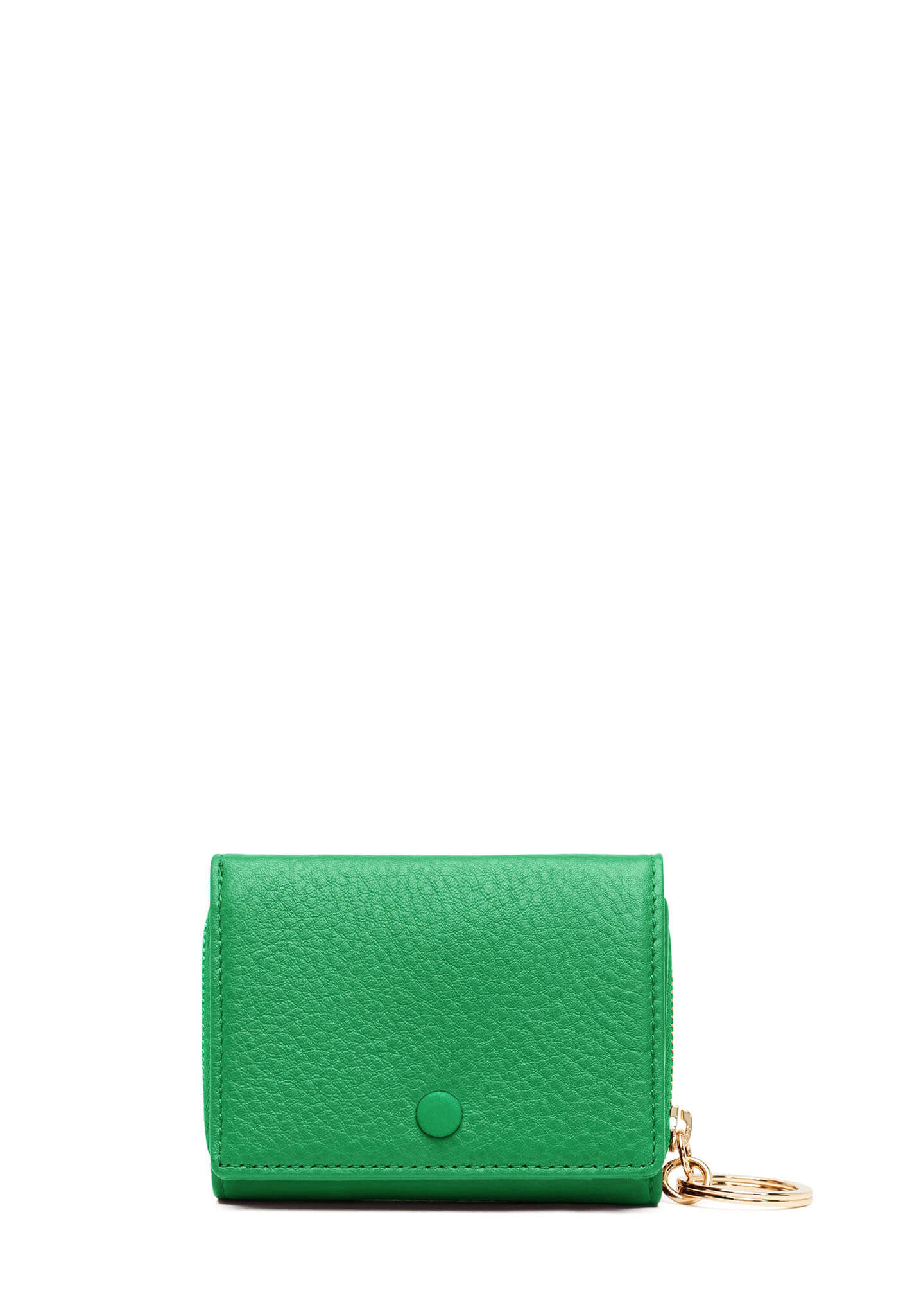 Mini Zip Around Wallet - Morning Green