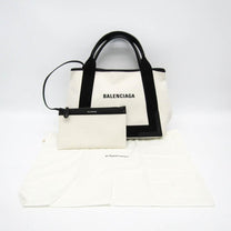Thumbnail of Vintage White Canvas Balenciaga Cabas - Image 7