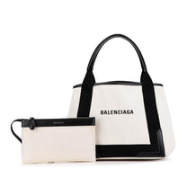 Thumbnail of White Canvas Balenciaga Cabas - Image 9
