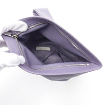 Thumbnail of Vintage Purple Leather Bottega Veneta Clutch - Image 3