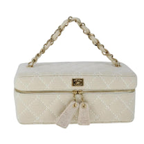Thumbnail of Vintage Beige Canvas Chanel Pouch - Image 10