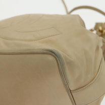 Thumbnail of Pre-Owned Beige Leather Chanel Bucket Bag - Image 10