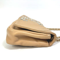 Thumbnail of Beige Leather Chanel Sports CC Logo - Image 4