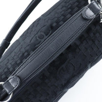 Thumbnail of Pre-Owned Black Canvas Chanel Shoulder Bag - Image 5