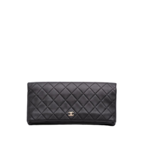 Thumbnail of Pre-Owned Black Leather Chanel Flap Bag - Image 1