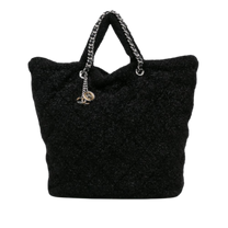 Thumbnail of Black Leather Chanel Tote - Image 1