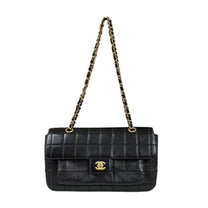 Thumbnail of Black Leather Chanel Chocolate Bar - Image 1