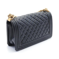 Thumbnail of Black Leather Chanel Boy Bags - Image 2