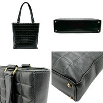 Thumbnail of Pre-Owned Black Leather Chanel Chocolate Bar - Image 3