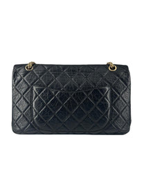 Thumbnail of Vintage Black Leather Chanel Handbag - Image 3