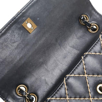 Thumbnail of Pre-Owned Black Leather Chanel Shoulder Bag - Image 4