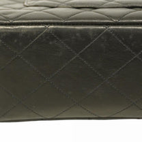 Thumbnail of Vintage Black Leather Chanel Shoulder Bag - Image 8