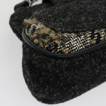 Thumbnail of Pre-Owned Black Wool Chanel Handbag - Image 5