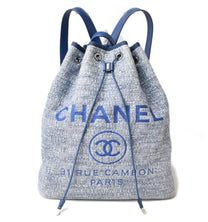 Thumbnail of Vintage Blue Canvas Chanel Deauville - Image 1