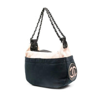 Thumbnail of Vintage Blue Cotton Chanel Handbag - Image 3