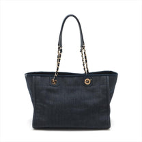 Thumbnail of Vintage Blue Denim Chanel Deauville - Image 3