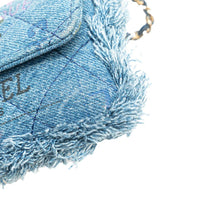 Thumbnail of Pre-Owned Blue Denim Chanel Shoulder Bag - Image 4