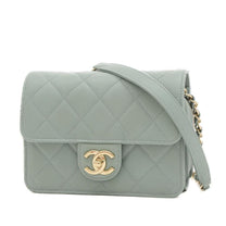 Thumbnail of Blue Fabric Chanel Shoulder Bag - Image 8