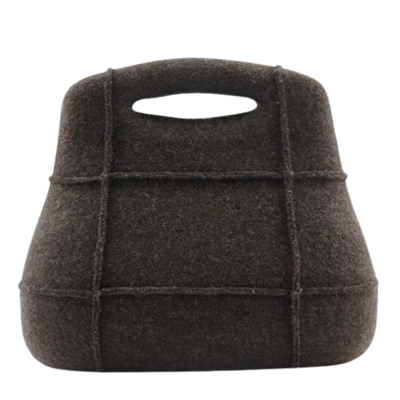 Pre-Owned Brown Canvas Chanel Handbag